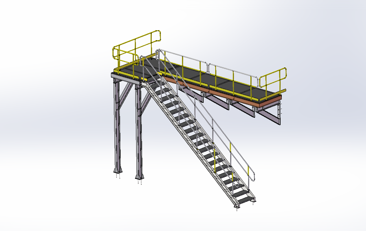 不锈钢楼梯结构