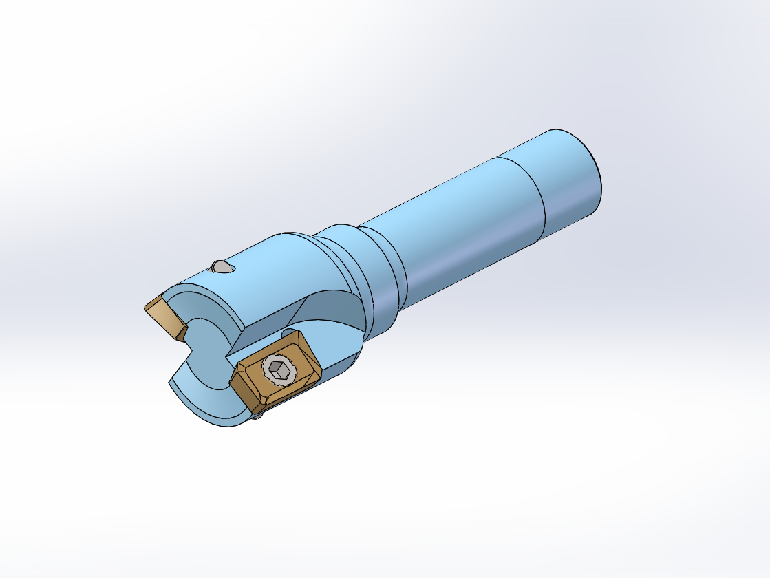 30mm 2刃 1604硬质合金铣刀
