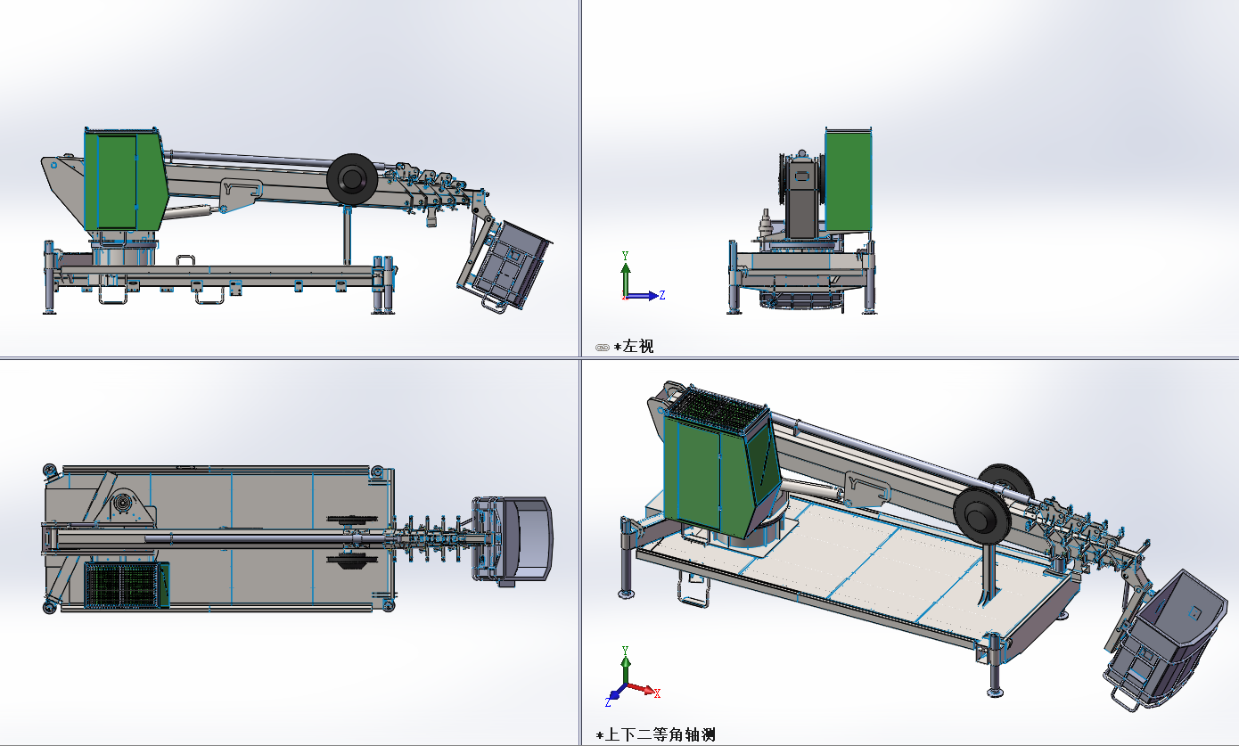 28米云梯升降液压平台