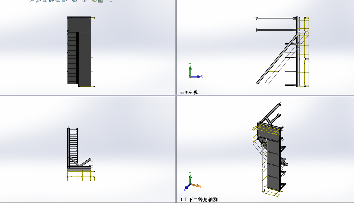 不锈钢楼梯结构
