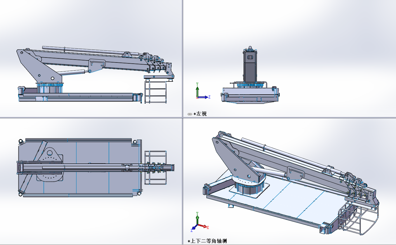 22米云梯液压平台