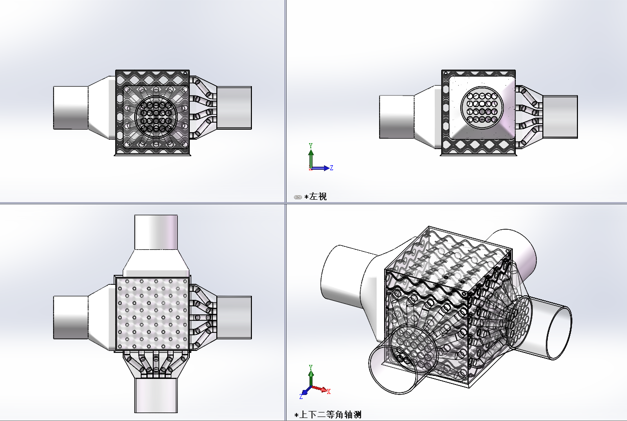波浪形热交换器