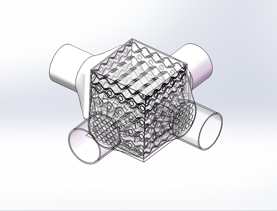 波浪形热交换器