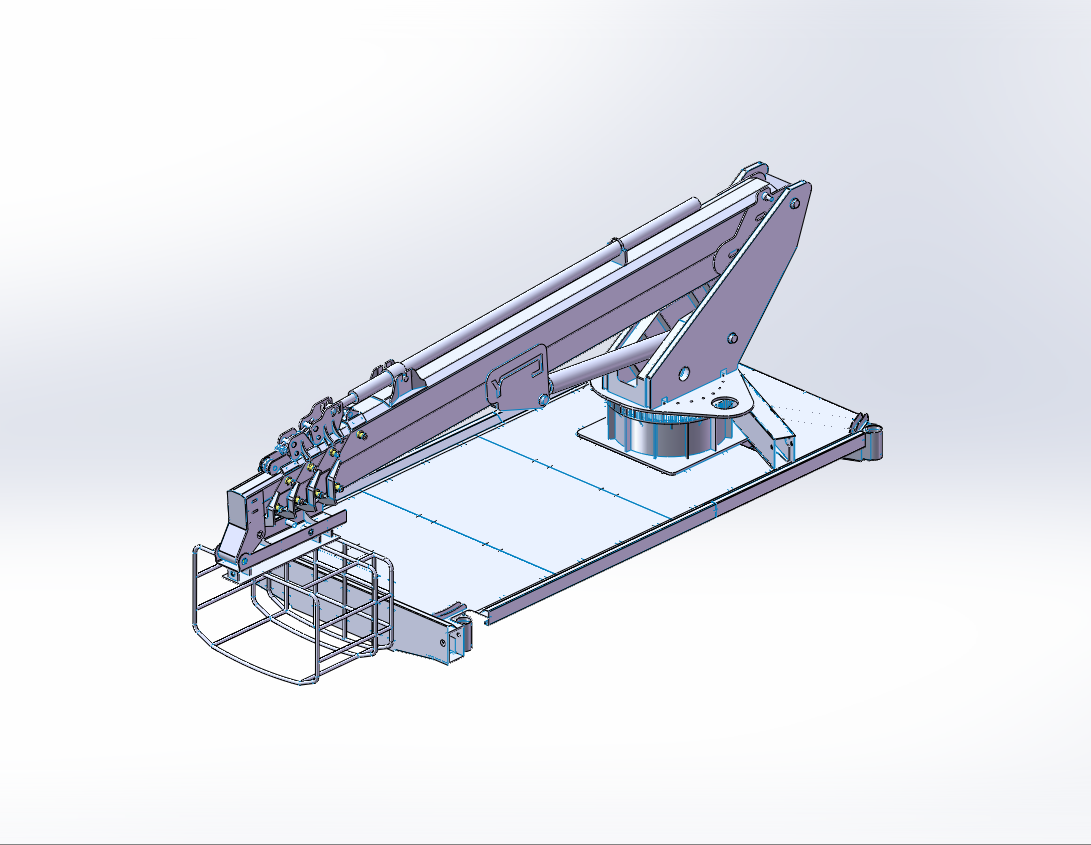 22米云梯液压平台