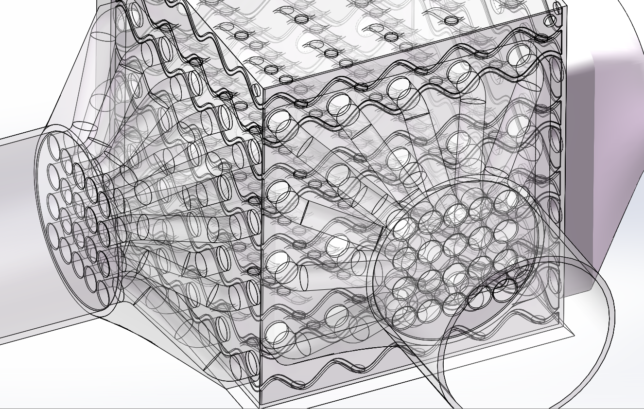 波浪形热交换器