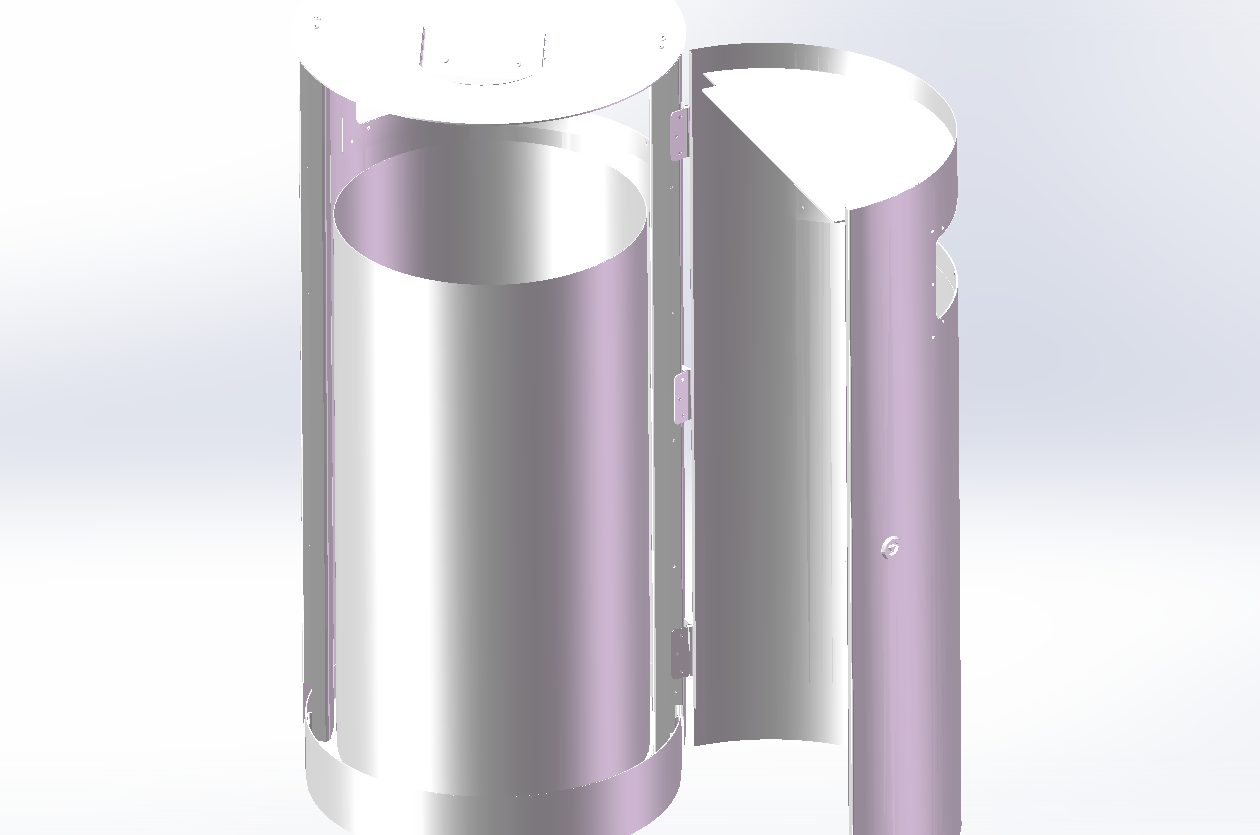 城市公共不锈钢垃圾箱